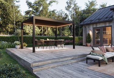 Pergola solid