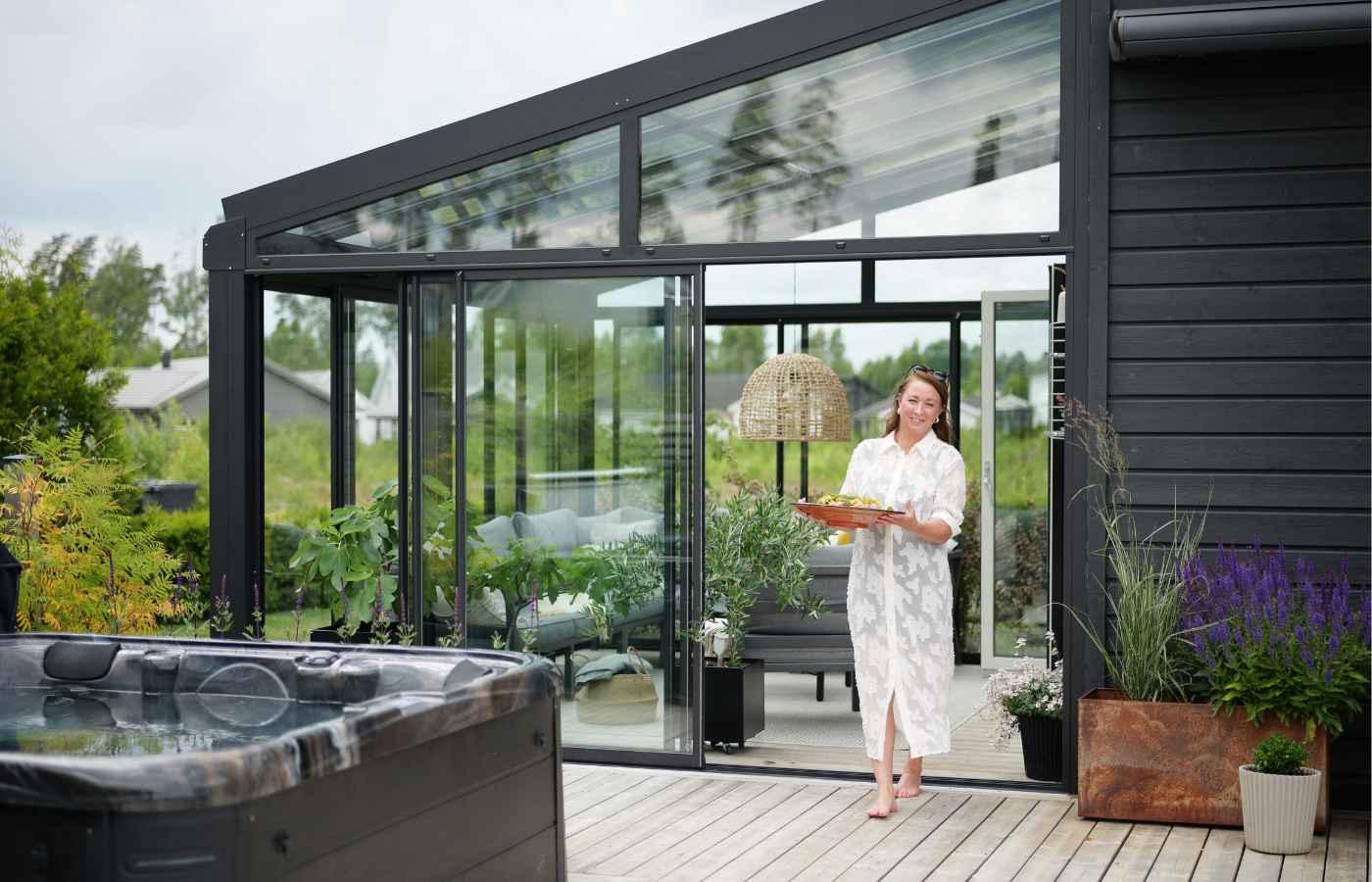 20% rabatt på utvalt uterum i aluminium