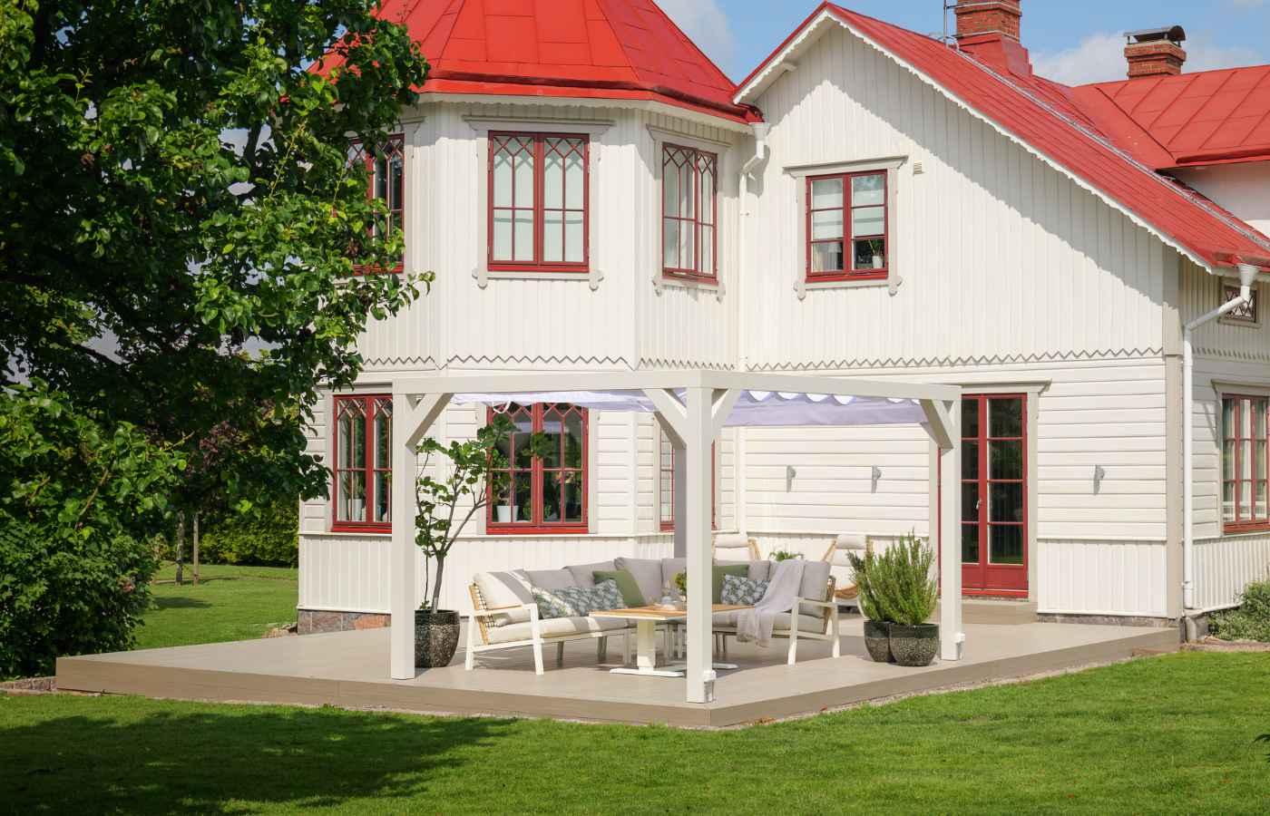 20% rabatt på pergolor